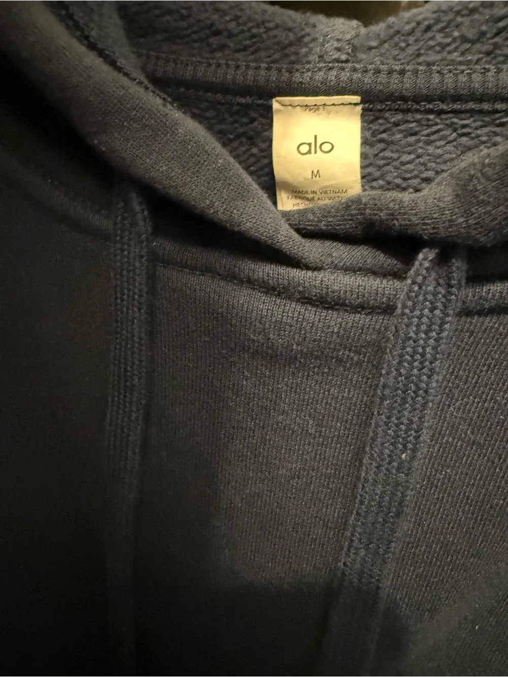 Alo - Navy Blue Accolade Hoodie